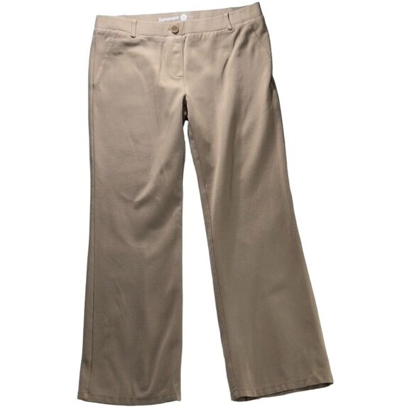 Women's Pants BETABRAND DRESS PANTS YOGA PANTS Tan Size XL - Picture 3 of 6